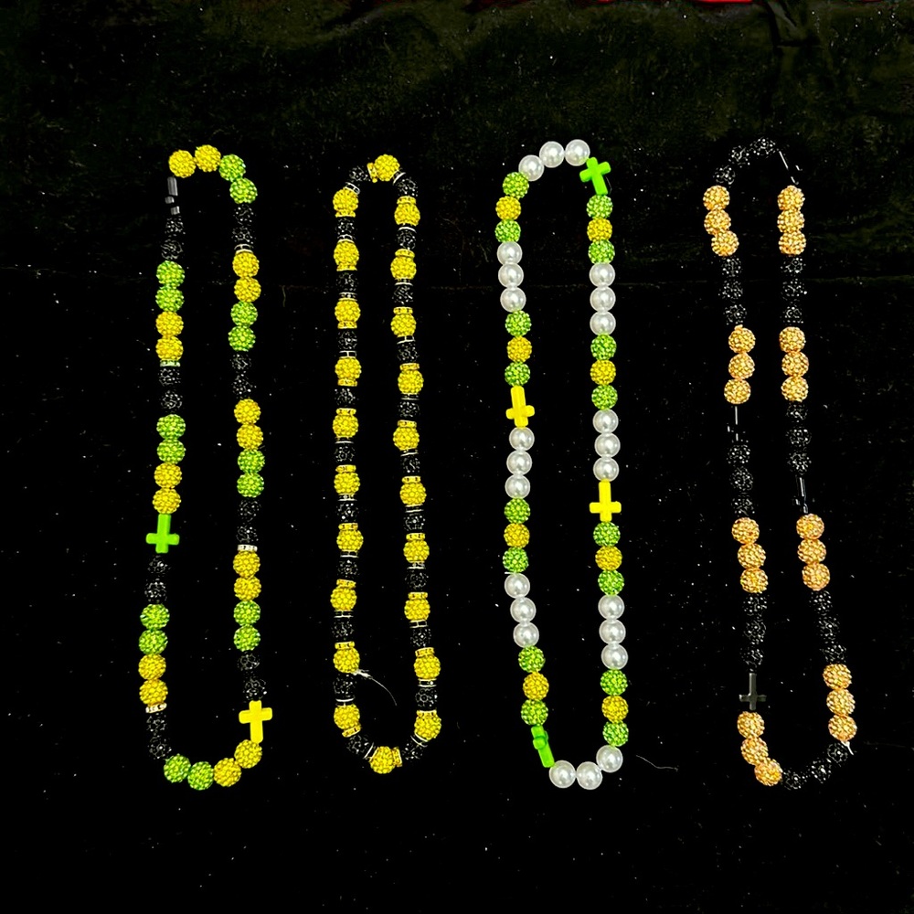 Bling necklaces - rhinestone beads, multiple colors and designs. $20-25 each